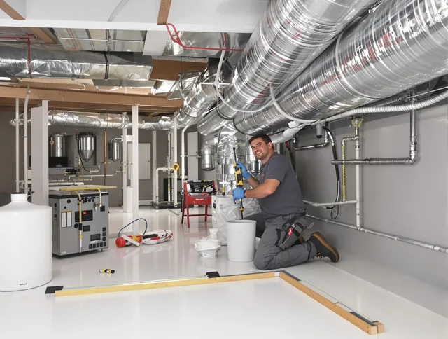 Professional duct sealing service by Stoneham Air Duct Cleaning in Stoneham