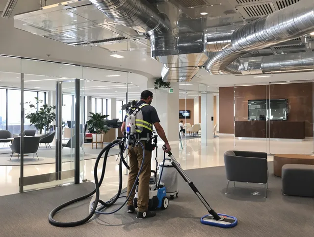 Commercial duct cleaning service by Stoneham Air Duct Cleaning in Stoneham