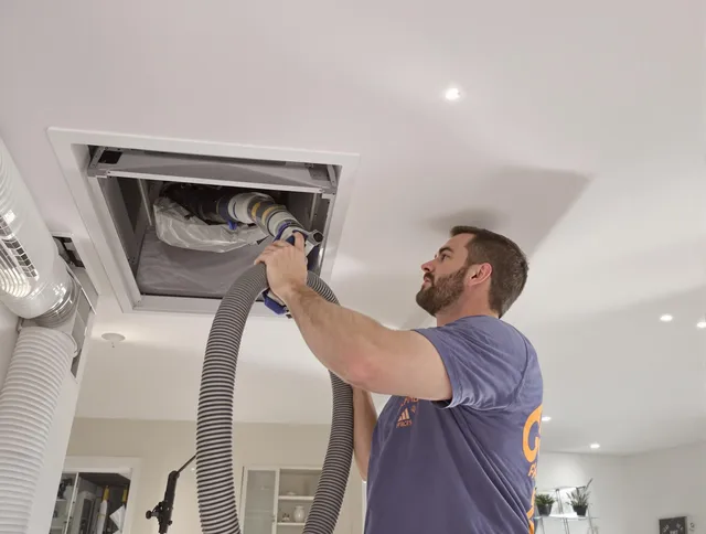 Precision indoor duct cleaning by Stoneham Air Duct Cleaning in Stoneham